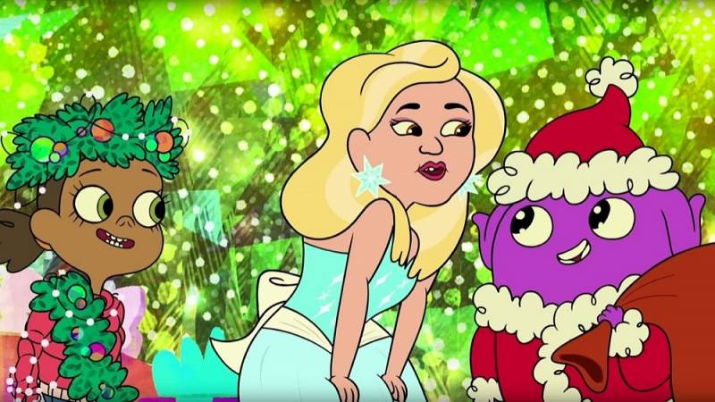 background DreamWorks Home: For the Holidays