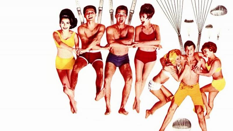 background Beach Blanket Bingo