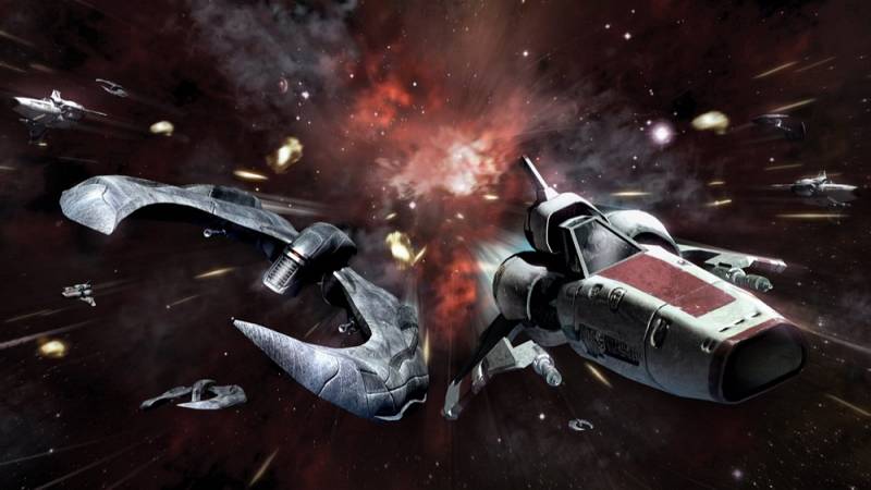 background Battlestar Galactica: Blood & Chrome