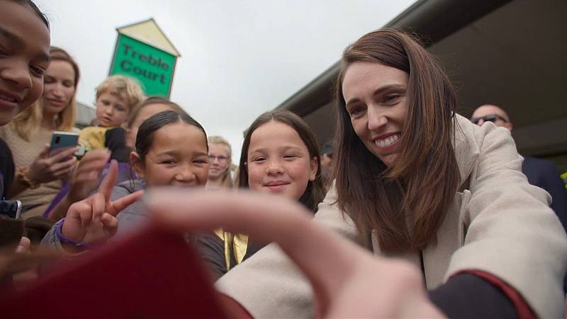 background Jacinda Ardern, Prime Minister