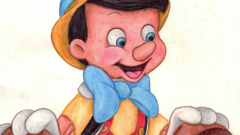 background Pinocchio's Christmas
