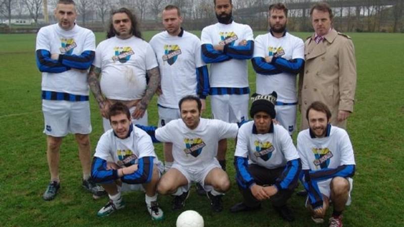 background Piet Kluit, een man met ballen.