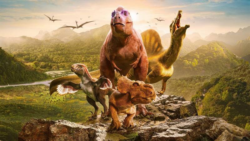background Walking with Dinosaurs
