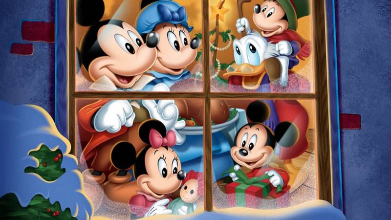background Mickey's Christmas Carol