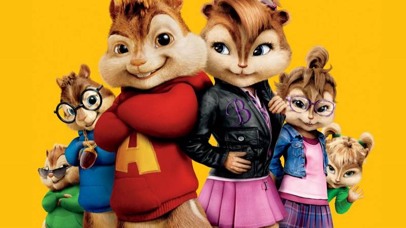 background Alvin en de Chipmunks 2