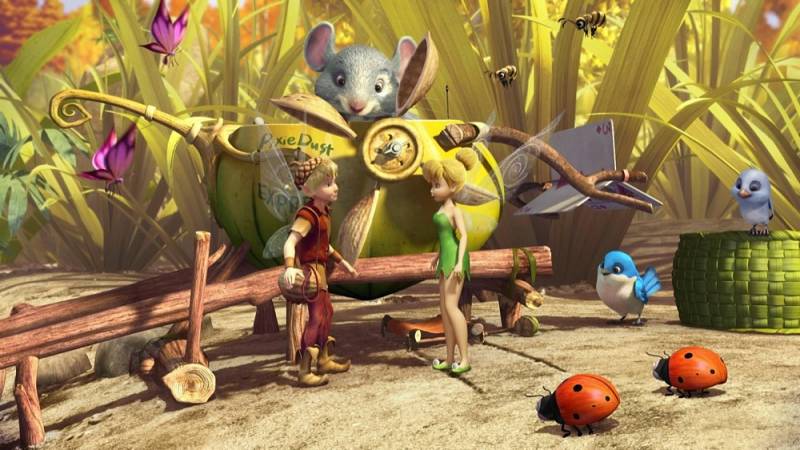 background Tinkerbell en de verloren schat
