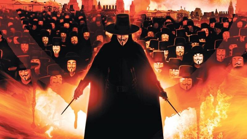 background V for Vendetta