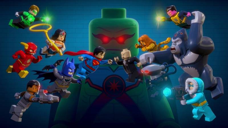 background LEGO DC Super Heroes: Justice League - Attack of the Legion of Doom!