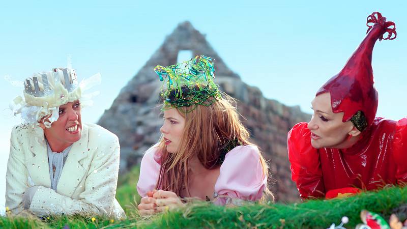 background Alice Through the Looking Glass