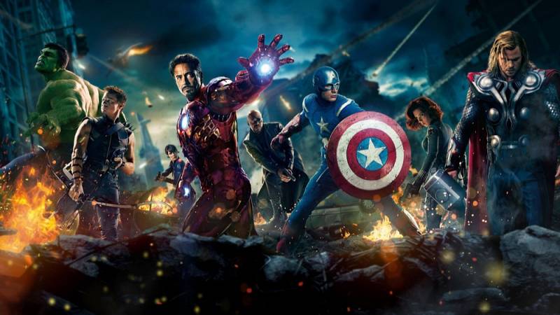 background The Avengers