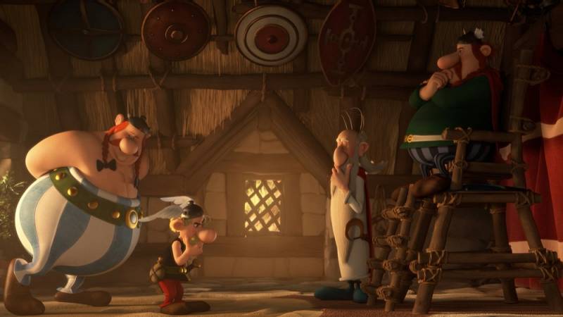 background Asterix en Obelix 3D: de Romeinse Lusthof