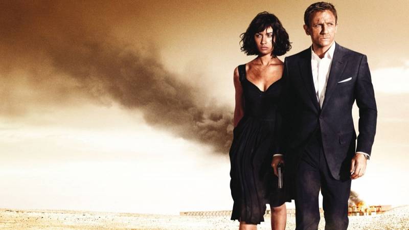 background Quantum of Solace