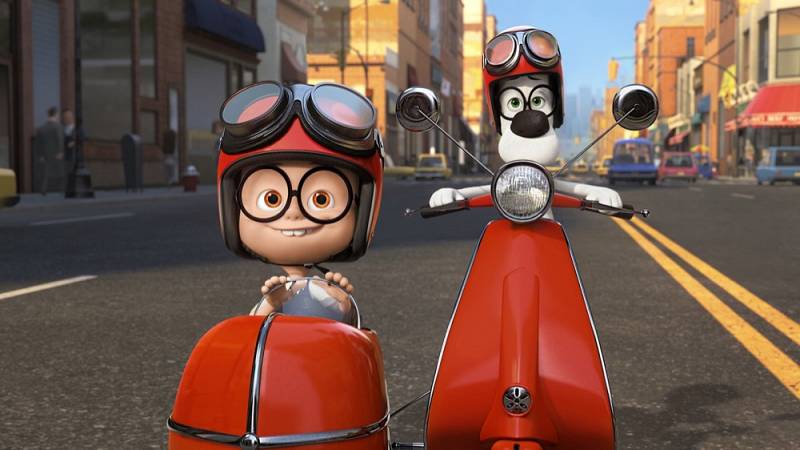 background Mr. Peabody & Sherman (NL)
