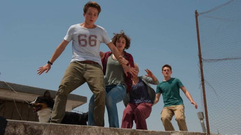 background De Vijf en de verborgen piramide