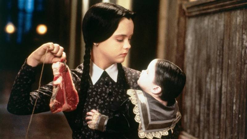 background Addams Family Values