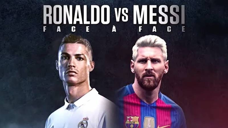 background Ronaldo Vs Messi: Face Off!
