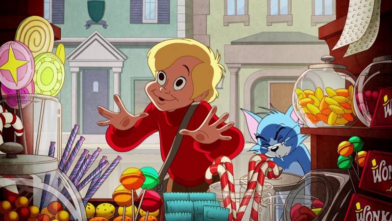 background Tom & Jerry: Willy Wonka and the Chocolate Factory