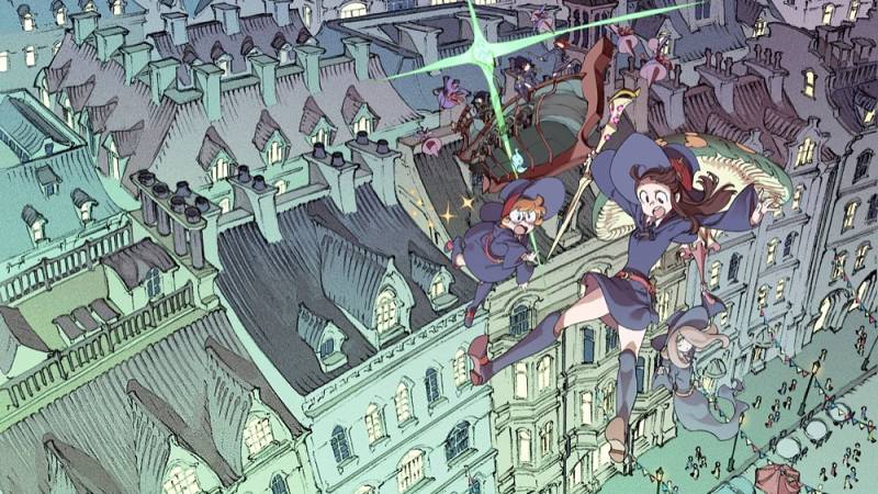 background Little Witch Academia: The Enchanted Parade