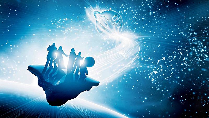 background Per Anhalter durch die Galaxis