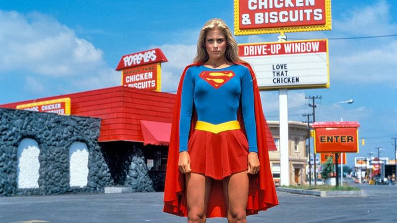 background Supergirl