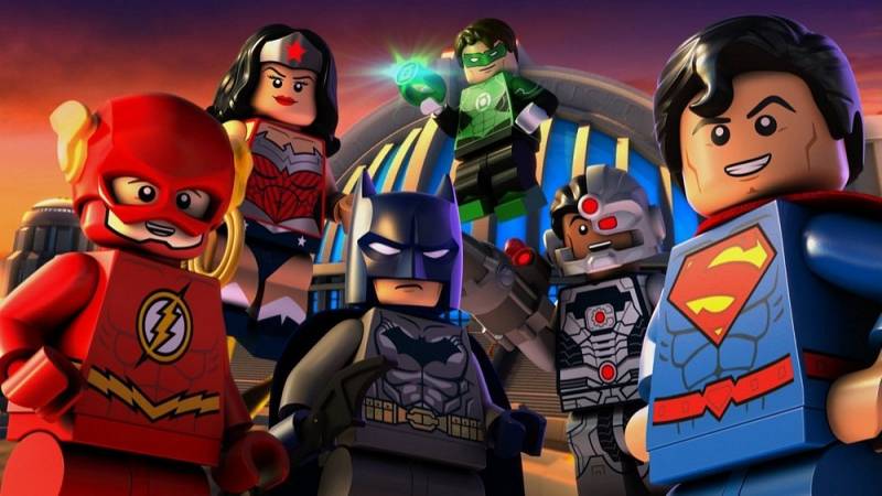 background Lego DC Comics Super Heroes: Justice League: Cosmic Clash