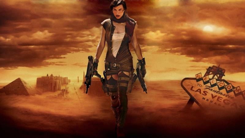 background Resident Evil: Extinction