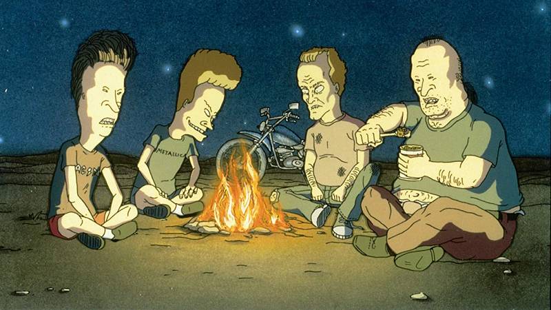 background Beavis and Butt-Head Do America