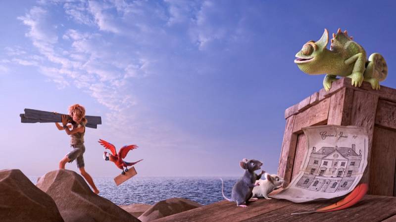 background Robinson Crusoe