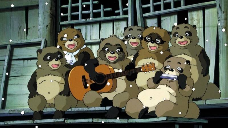 background Pom Poko
