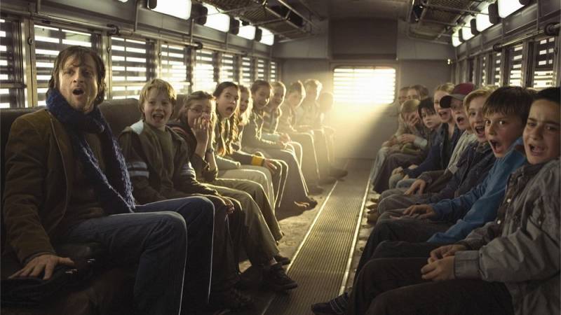 background De griezelbus