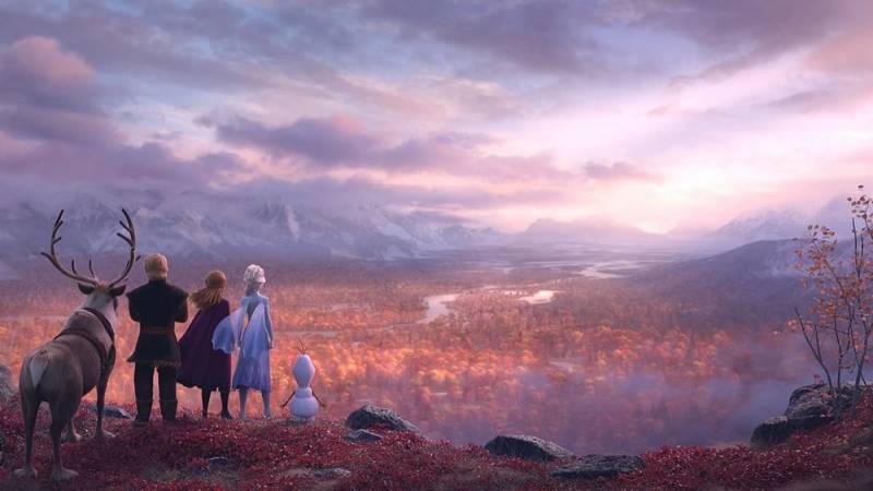 background Frozen 2