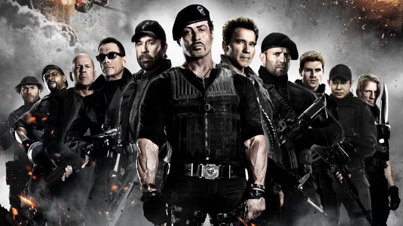 background The Expendables 2
