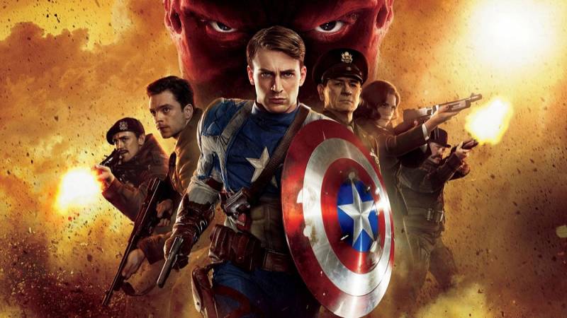 background Captain America: The First Avenger