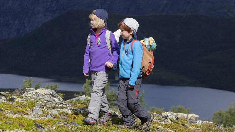 background Casper & Emma de bergen in