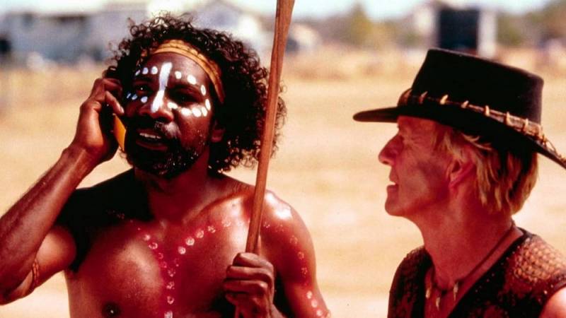 background Crocodile Dundee in Los Angeles