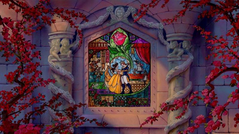 background Beauty and the Beast