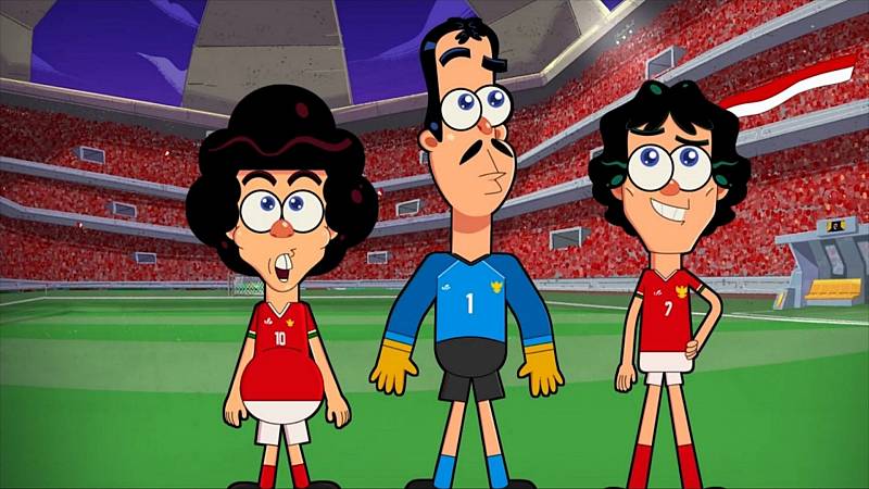 background Warkop DKI Kartun