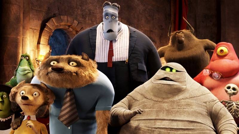 background Hotel Transsylvanië: Hotel vol monsters