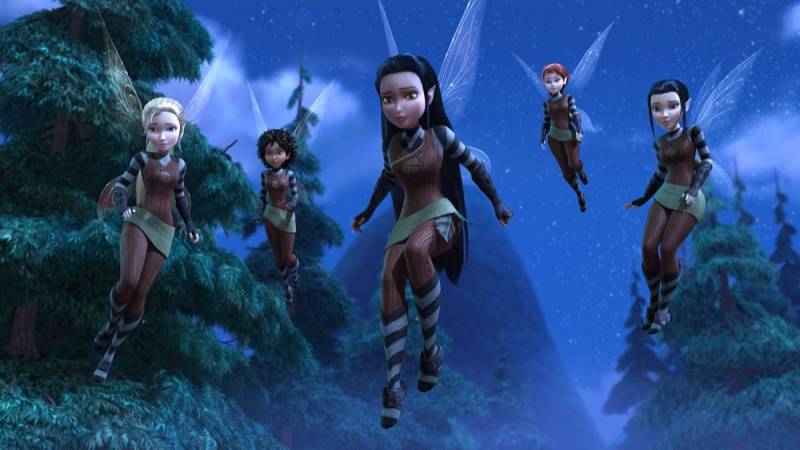 background Tinkerbell en de Legende van het Nooitgedachtbeest