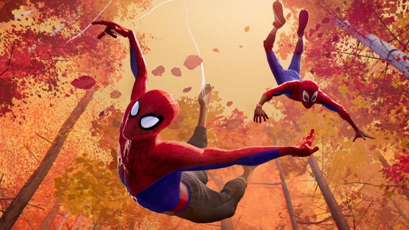 background Spider-Man: Into The Spider-Verse (NL)