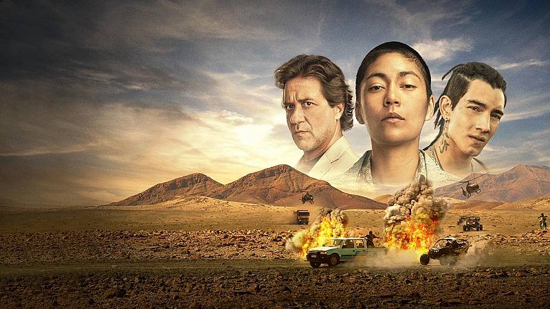 background Sayen: Desert Road