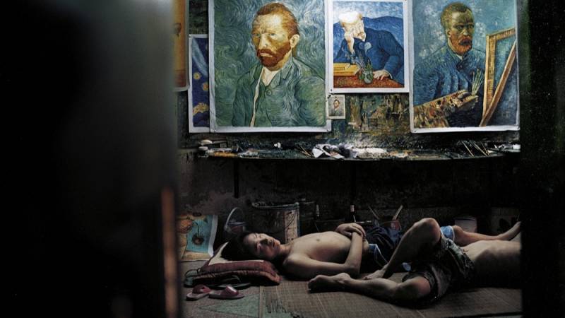 background China’s Van Goghs