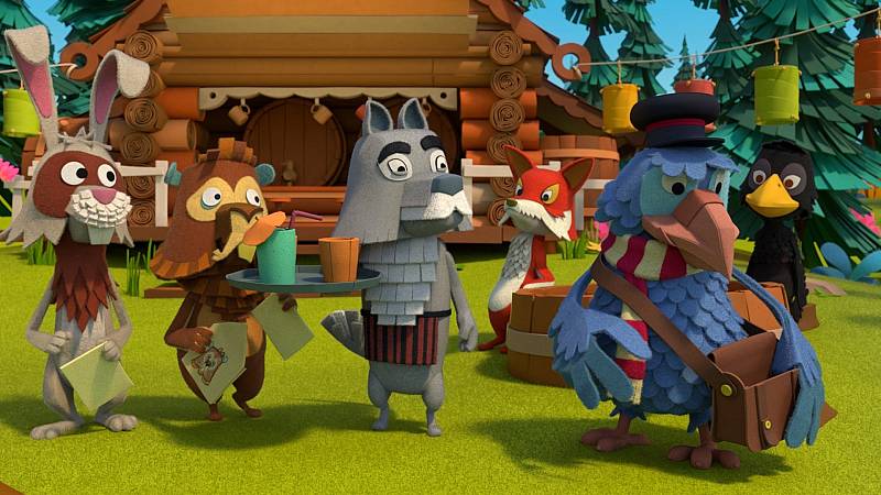 background De Fabeltjeskrant & De Grote Dierenbos-spelen