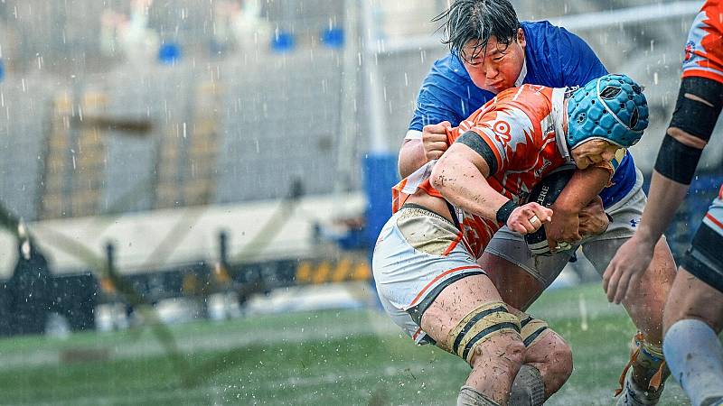 background Rugged Rugby: Conquer or Die