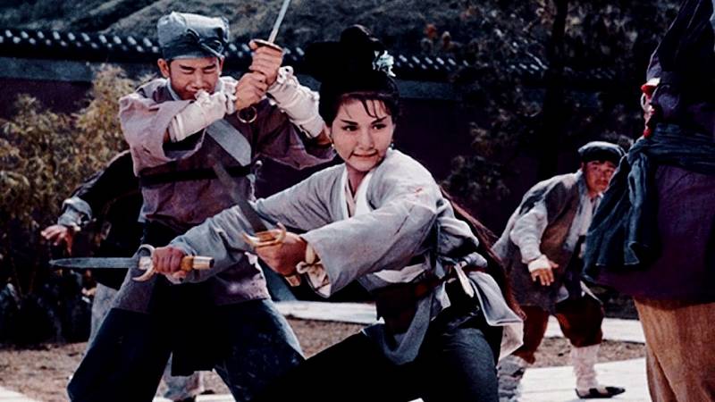 background Iron Fists and Kung Fu Kicks