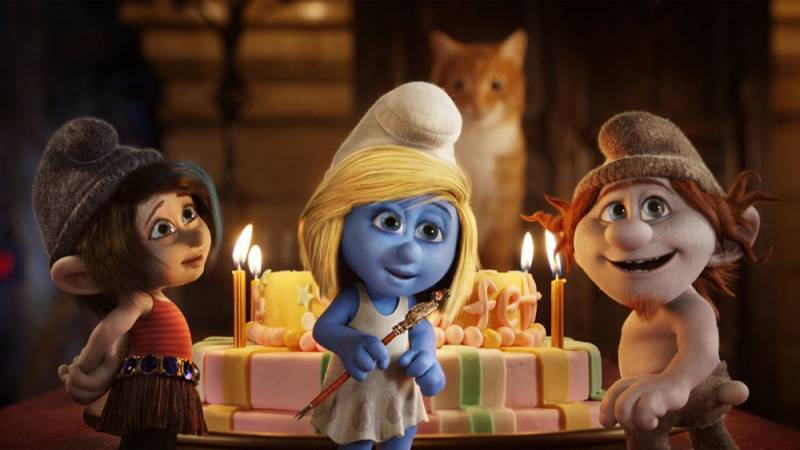 background The Smurfs 2
