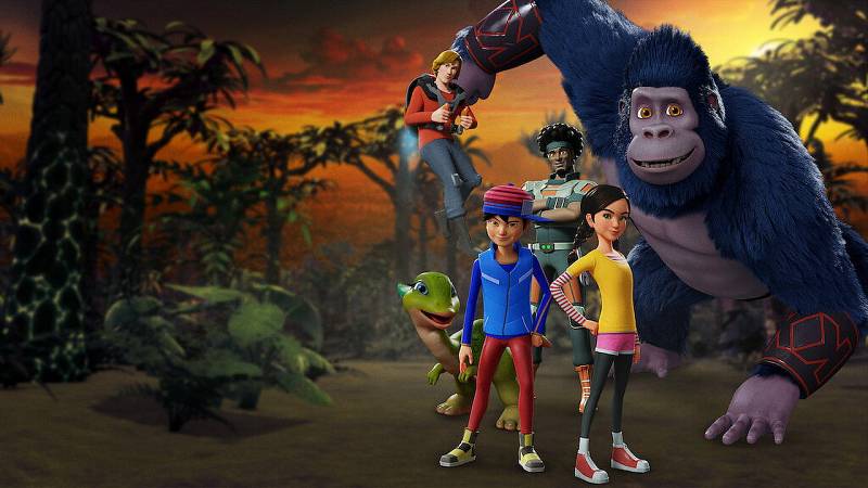background Kong - King of the Apes - The Adventure Begins