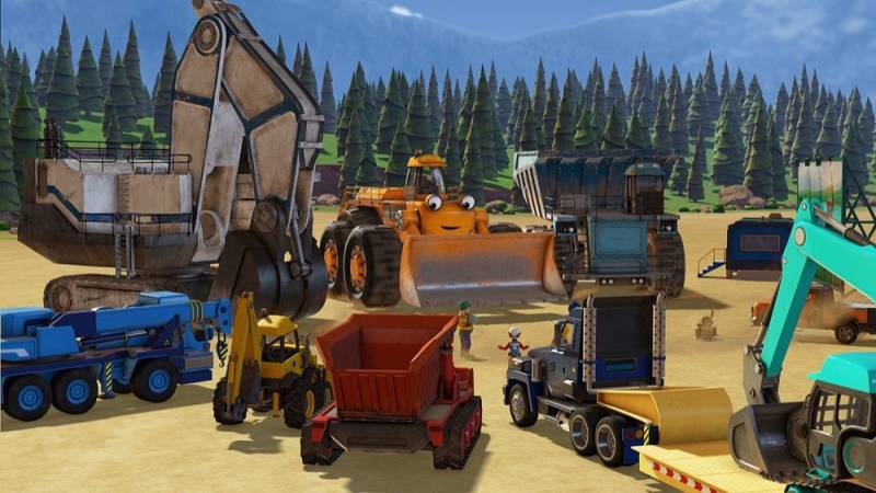 background Bob de Bouwer - Mega Machines