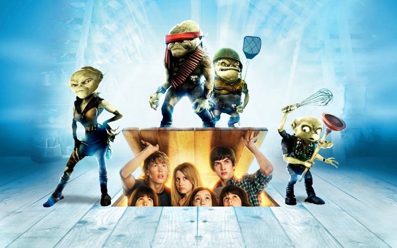 background Aliens in the Attic