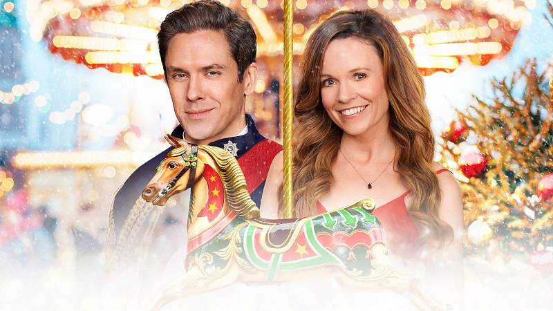 background A Christmas Carousel